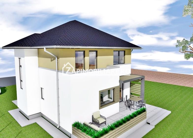 Casa 4 camere  120 mp,480 mp teren 0% comision - 11
