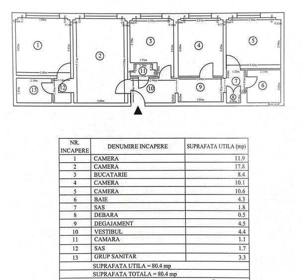 Militari-Metrou Gorjului, constructie 1980, reabilitat termic, comision 0%. - 25