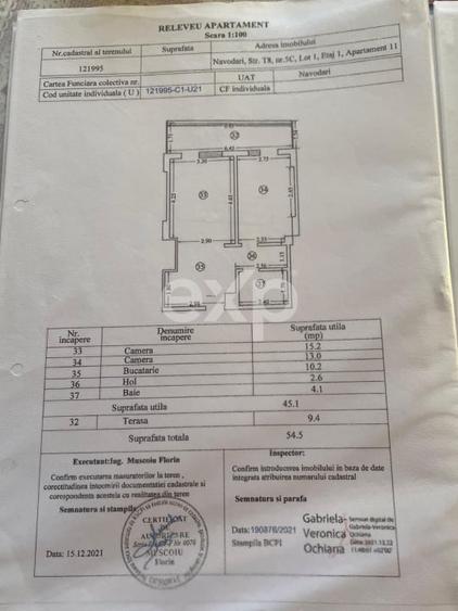 De vânzare apartament de lux ,2 camere decomandate, Mamaia Nord, Complex Sunrise - 13