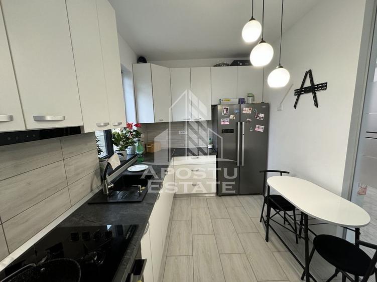 Duplex mobilat ?i utilat, pe parter cu 3 camere, 2 bai s... - 7