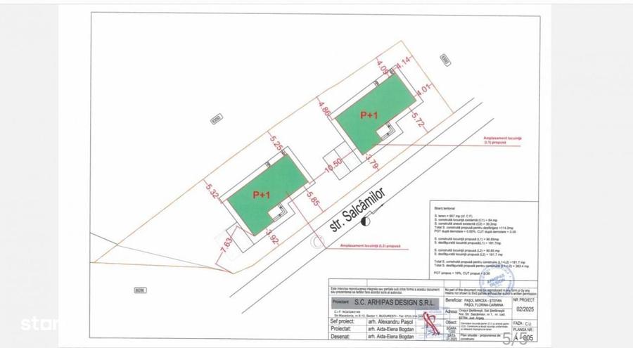 Teren Stefanesti Lidl, cu autorizatie 2 case - 5