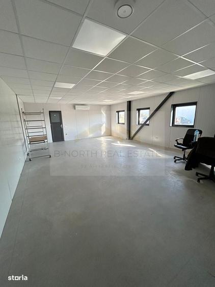 Hală nouă de închiriat 500 mp cu birou și acces TIR | lângă autostrada A2 - 7