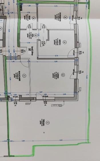 Penthouse cu 3 camere decomandate - 57,80 mp și terasă de 54,50 mp - 7