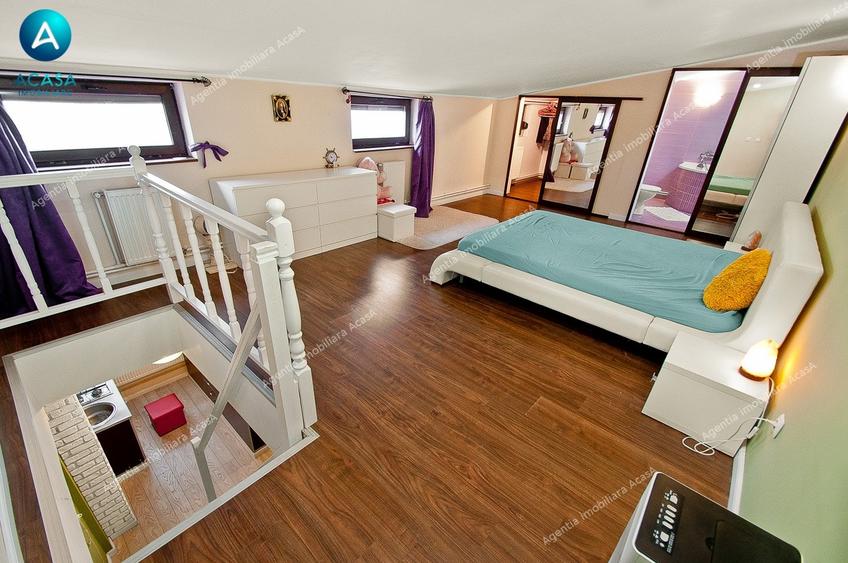 Apartament spatios de tip duplex mobilat si utilat la cheie - 10