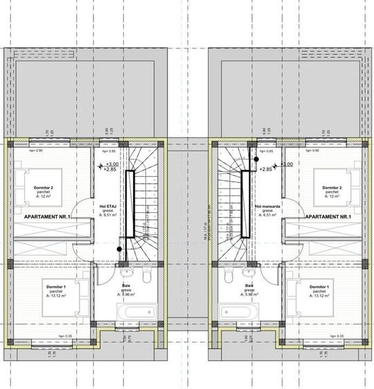 1/2 Duplex Sacalaz P+E,4Camere,2 Bai,Proiect Modern - 5