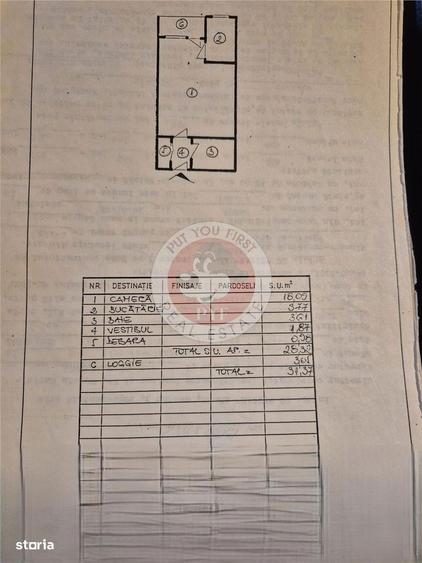 Lucretiu Patrascanu | Garsoniera | Semidecomandat | 32mp | B11447 - 1