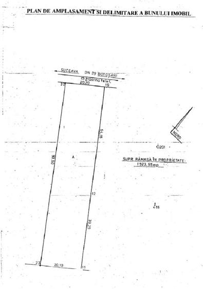 Teren la drumul European Botosani – Suceava - 1