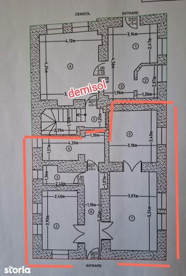 Casa / vila Ultracentral, teren 155mp, AMPLASAMENT DEOSEBIT! - 14