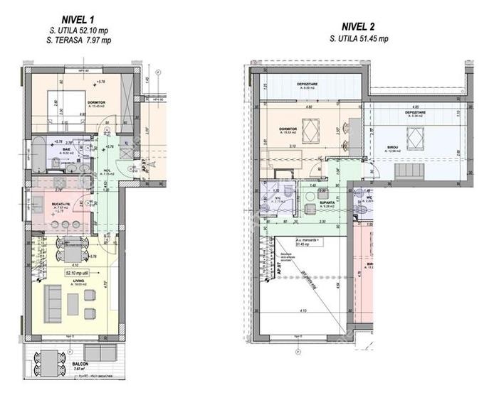 Penthouse cu 4 camere complet mobilat si utilat Turnisor Sibiu - 9