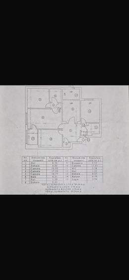 Vânzare apartament 4 camere decomandat - 1