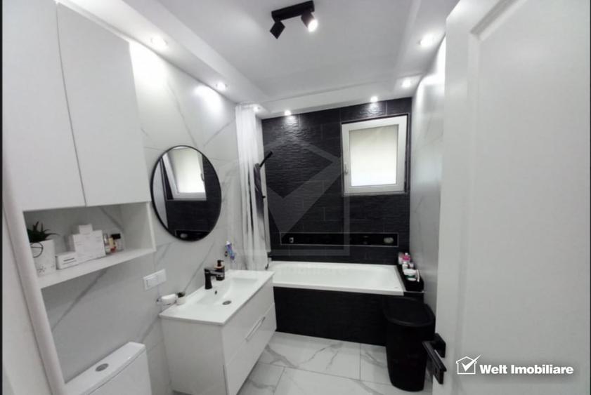 Apartament cu 3 camere semidecomandat, mobilat în Florești