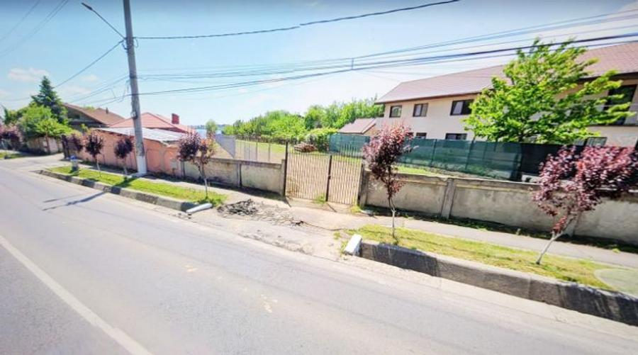 Teren Cernica - vedere spre lac si via a vis de padure - 3