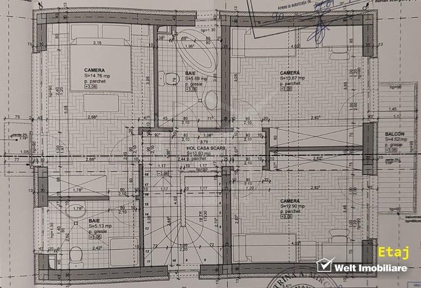 Casa de vanzare in cartier Gheorgheni, D+P+E, zona exclusivista - 12