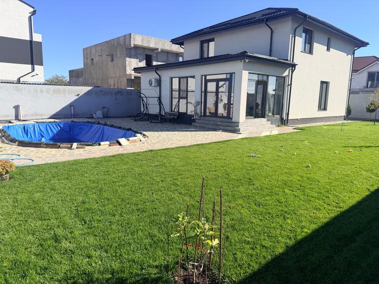 Casa moderna cu piscina P+1. 5 cam. Teren 603 mp - 4