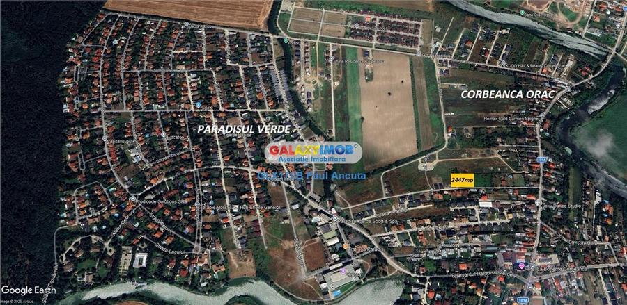 Teren 2447 mp Corbeanca str Intrarea Gagului sosea toate utilitatile - 5