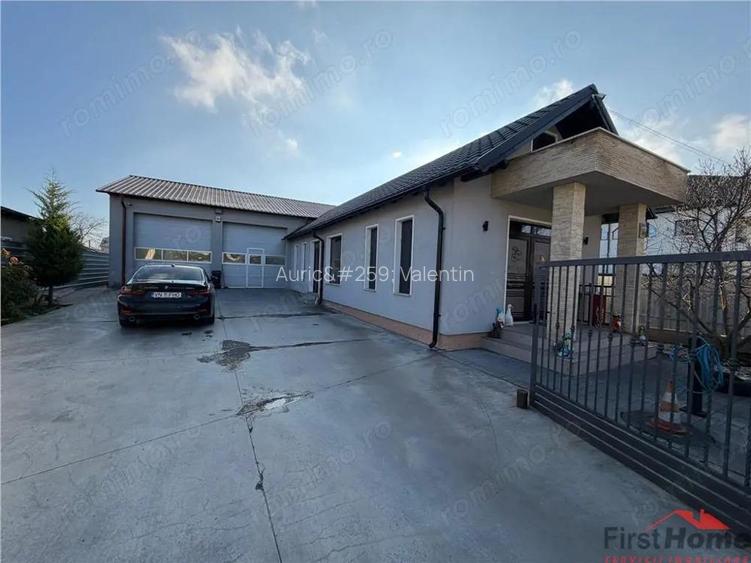 Hala + birou + magazie + teren de vanzare in Focsani Mandresti