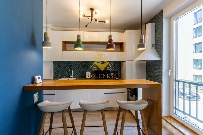 Apartament cu 2 camere semidecomandat, mobilat în Andrei Mureșanu