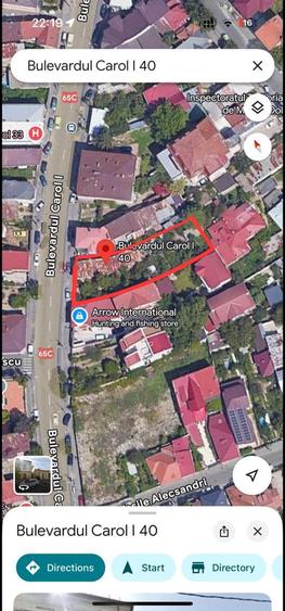 Teren ultracentral, Bulevardul Carol 1, nr 40 - 1