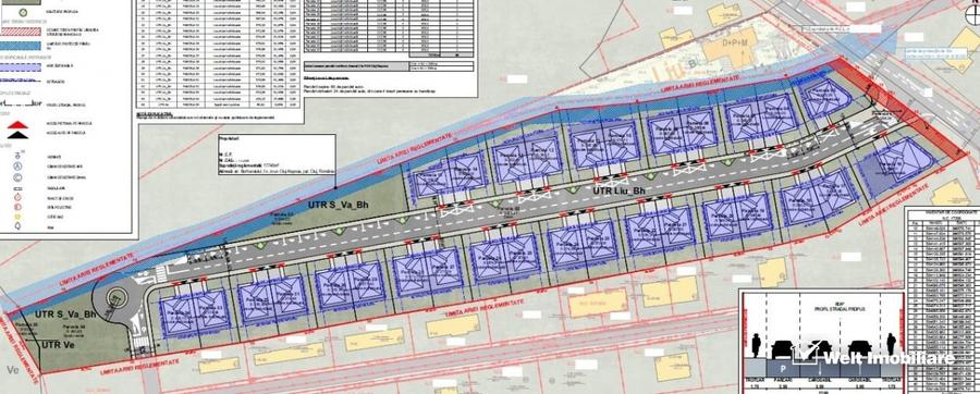 Teren cu PUZ in faza finala 11 unitati locative Borhanci - 1