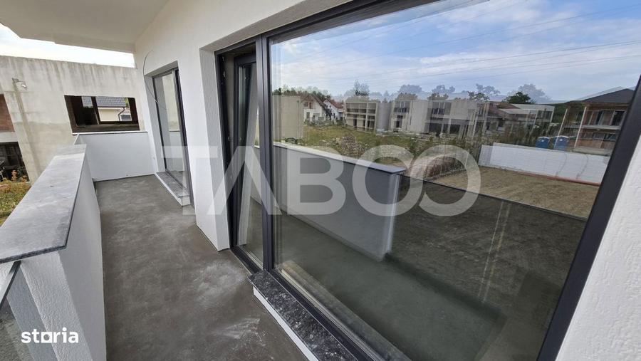 Duplex de vanzare 450mp teren liber 4 camere 2 bai 2 parcari Selimbar - 4