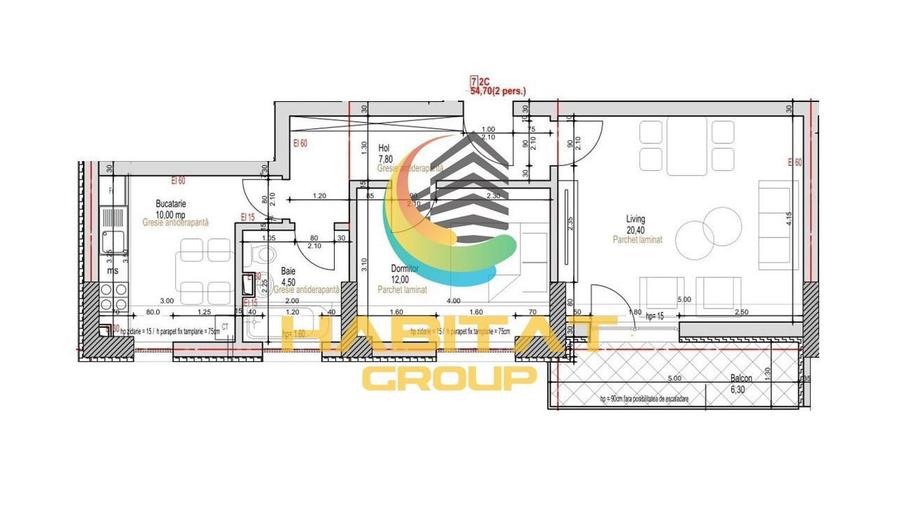 Apartament 2 Camere Sector 4 Grand Arena 61Mp - 2