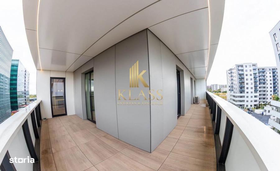 3 camere Cortina North, 104 mp, terasa 25 mp, parcare - 6