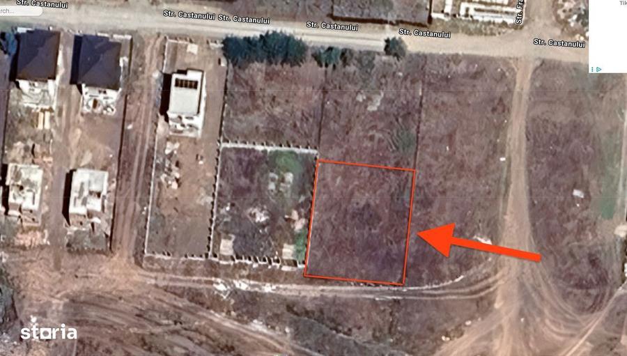 Tunari zona Castanului | teren 750 mp deschidere 25 ml Ideal duplex - 9