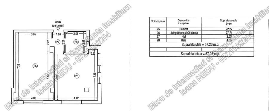 ► KM 5 - 2 Camere Decomandate 57m² Bloc 2014 Incadrat Liber Gaze ► KM 5 - 2 Camere Decomandate 57m² Bloc 2014 Incadrat Liber Gaze