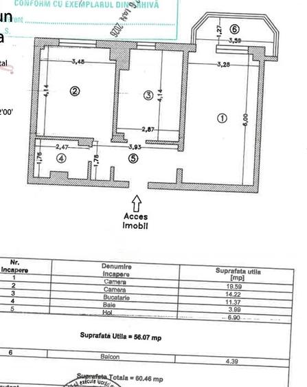 Apartament 2 camere - zona Gara - 129.000 euro usor negociabil (Cod E13) - 9