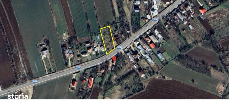 Teren Intravilan 918 mp, Deschidere 18.8 m Niculesti, Zona Central - 1