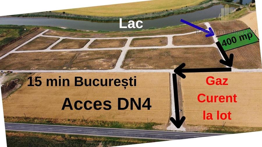 Teren Frumusani Gaz- Curent 400 mp |  D.N. 4 - 1