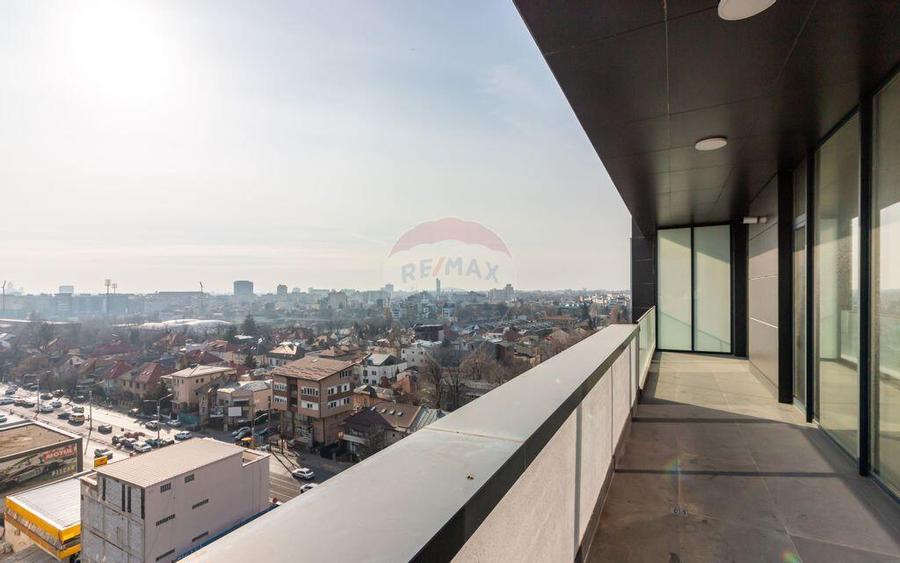 Penthouse spectaculos de vanzare Barbu Vacarescu - 2