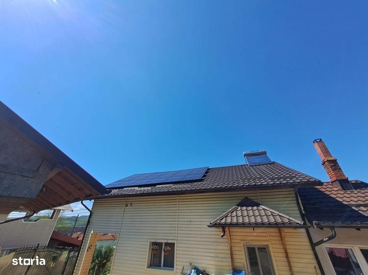 Vand casa cu panouri solare si centrala ,la 7 km de Mioveni - 12