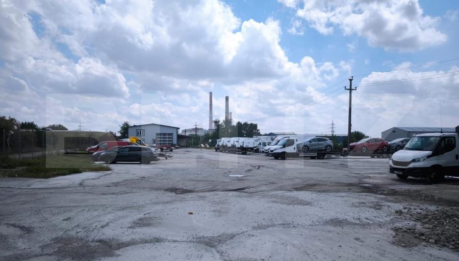 Teren industrial  5000 mp cu 2 hale 400 mp, in Isalnita, cu deschidere la E79 - 1