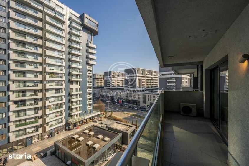 Apartament cu 2 camere, mobilat în Tei