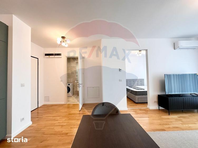 Apartament cu 2 camere, mobilat în Domenii