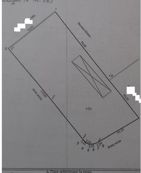 Teren Construcții intravilan de 5600 mp, în Nord