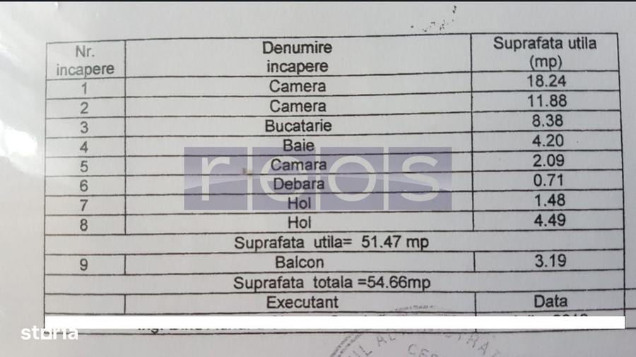 Apartament cu 2 camere în Sebastian