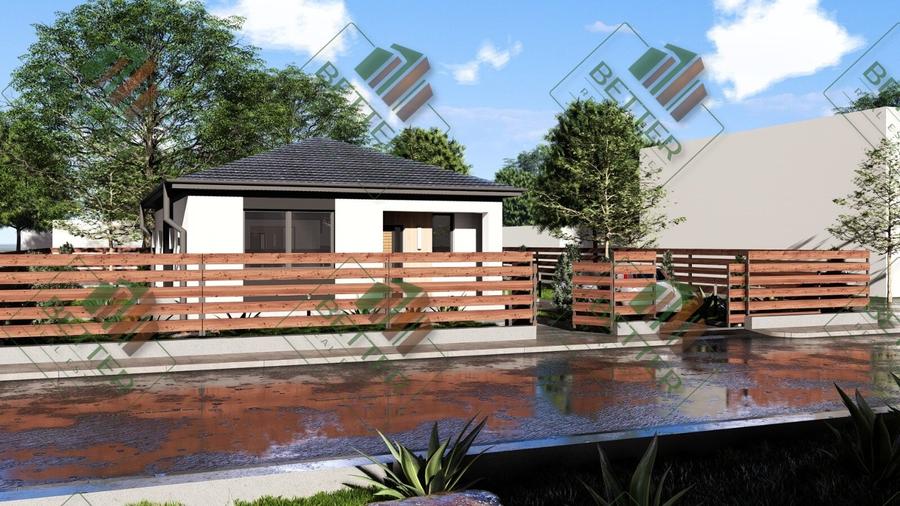 Casă Parter – 3 Camere | Complex Privat | Teren 350 mp | Comuna Berceni - 5