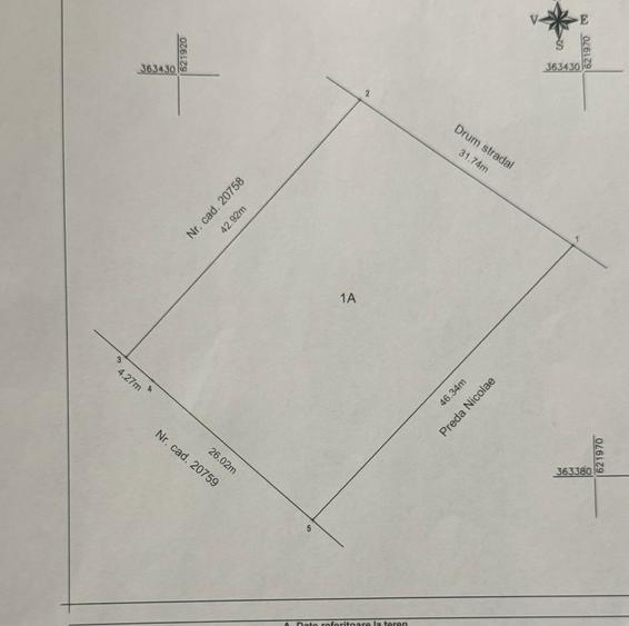 Teren intravilan 2484mp pe lac - 1