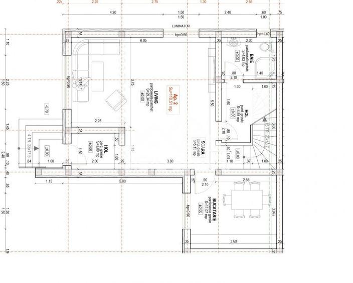 Casa de vanzare moderna 110 mp Curte 60 mp Arhitecților - 15