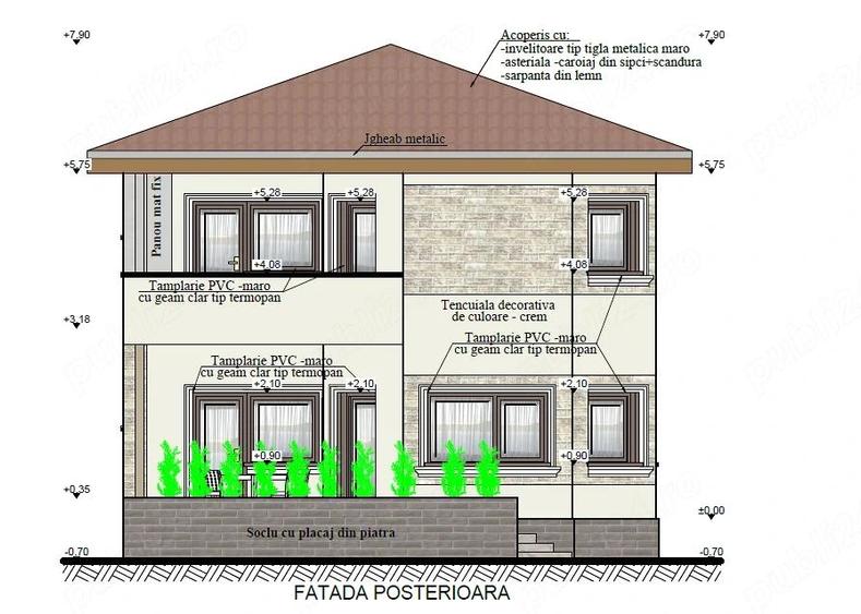 Casa din caramida de vanzare|234 mp|teren 335 mp | 150. Techirghiol - 8