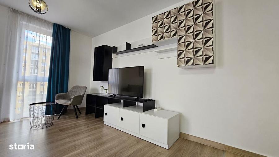 Apartament 2 camere Urban-Plaza mobilat-utilat lux,parcare,600 Euro - 3