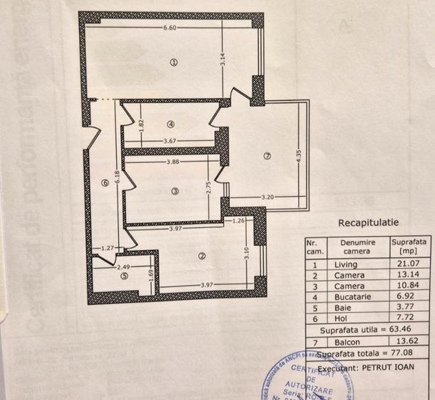 Apartament 3 camere, Expozitiei, Tipografiei, Presei - 14