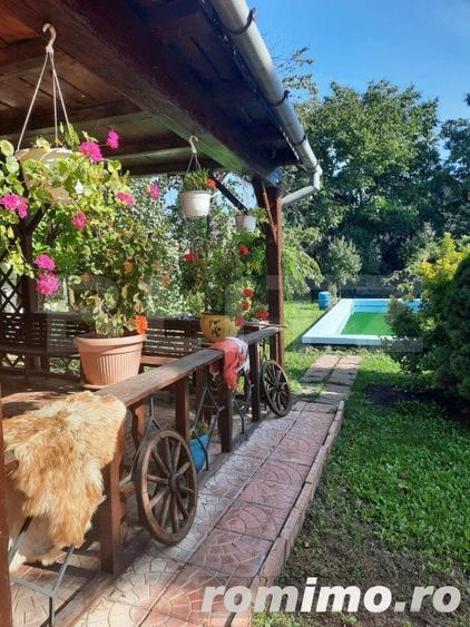 Colt de poveste, 1600 mp, piscina, semineu, centru Giarmata - 5