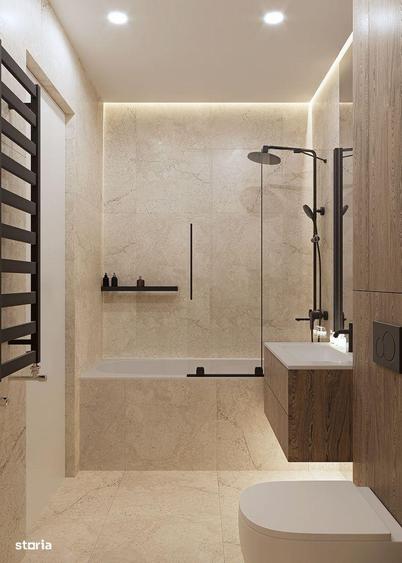 Studio 44 mp geamuri mari, incalzire in pardoseala, centrala proprie - 4