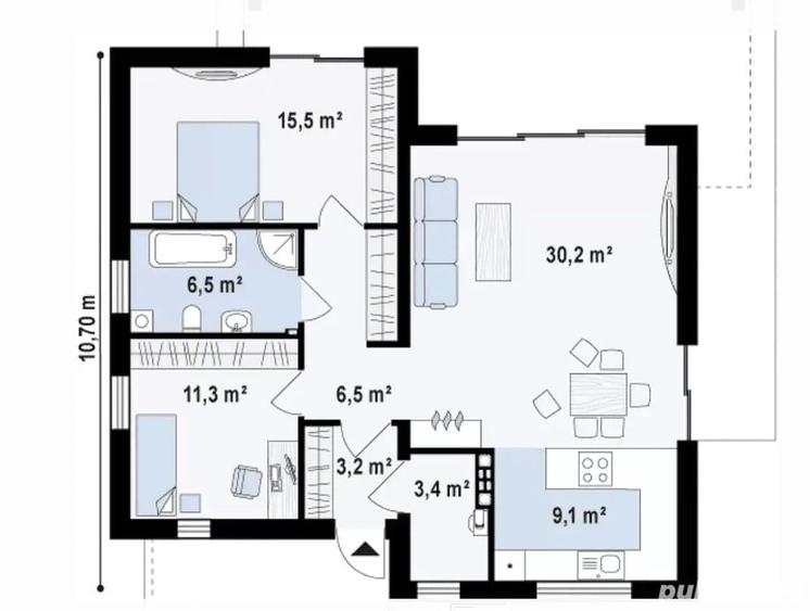 Case de vanzare in Tulucesti jude?ul Gala?i. - 1