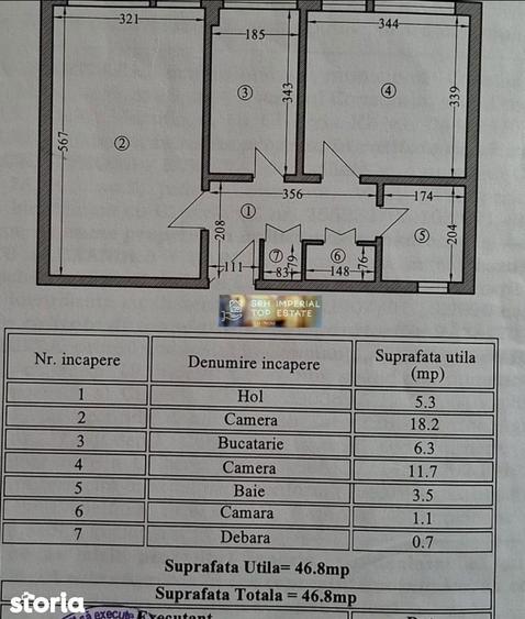 Apartament 2 camere decomandat Zona Gara Vedere superba spre Mare/Port - 7