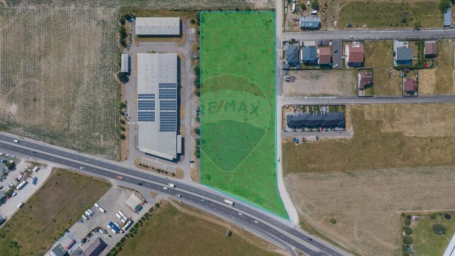 Teren comercial/industrial zona Metro,  DN1 Brasov Ghimbav - 1