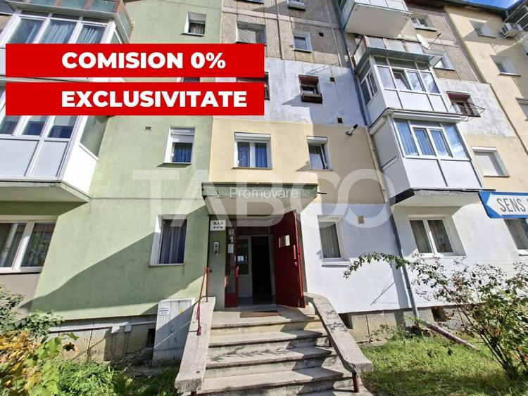 Apartament cu 3 camere balcon si pivnita de vanzare strada Biruintei